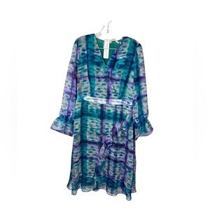 NWT Soft Surroundings Women Carriage Court Lined Long Sleeve Dress Size Med